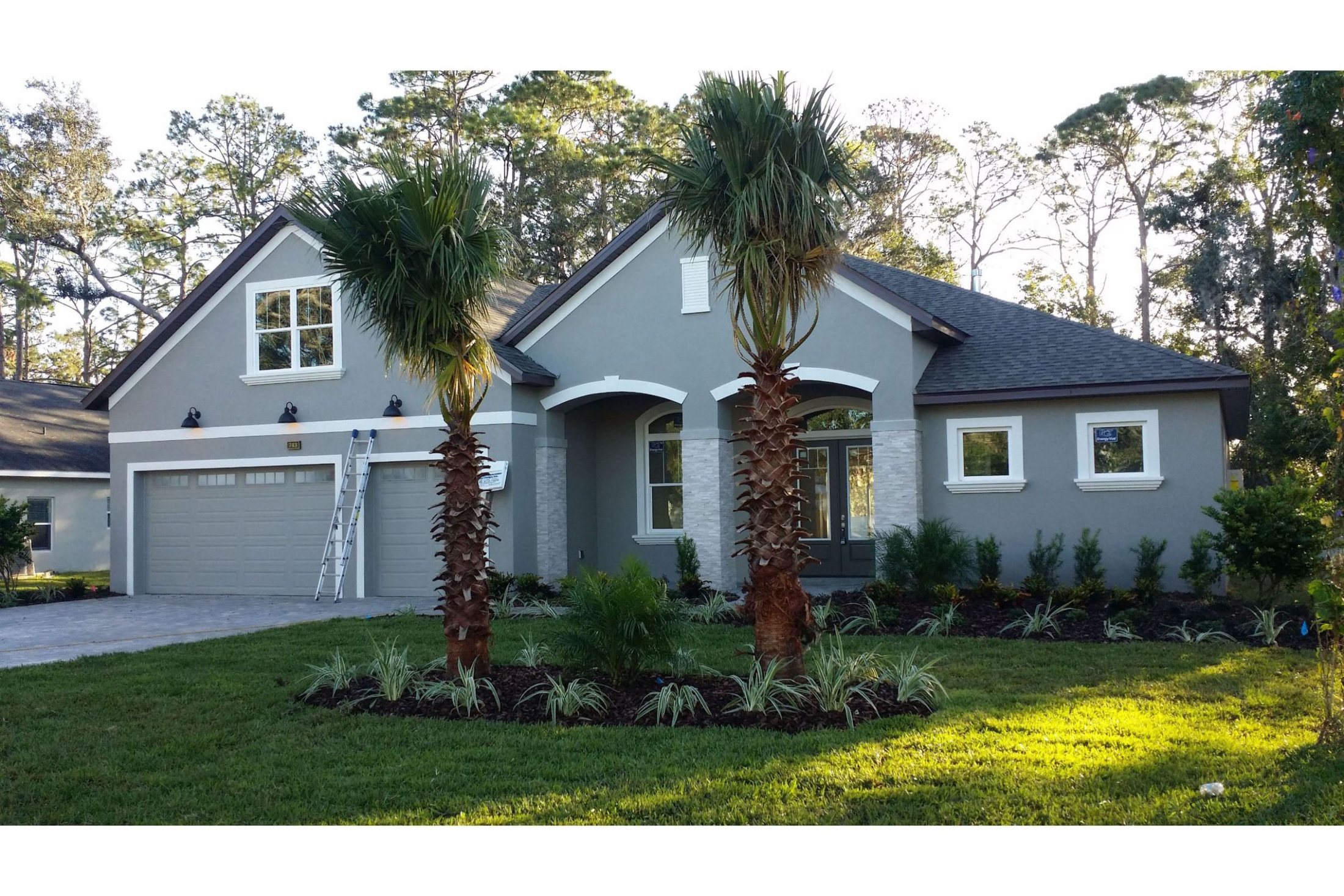 The Aldenwood custom home exterior